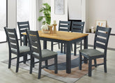 Columbia Charcoal Dining Set